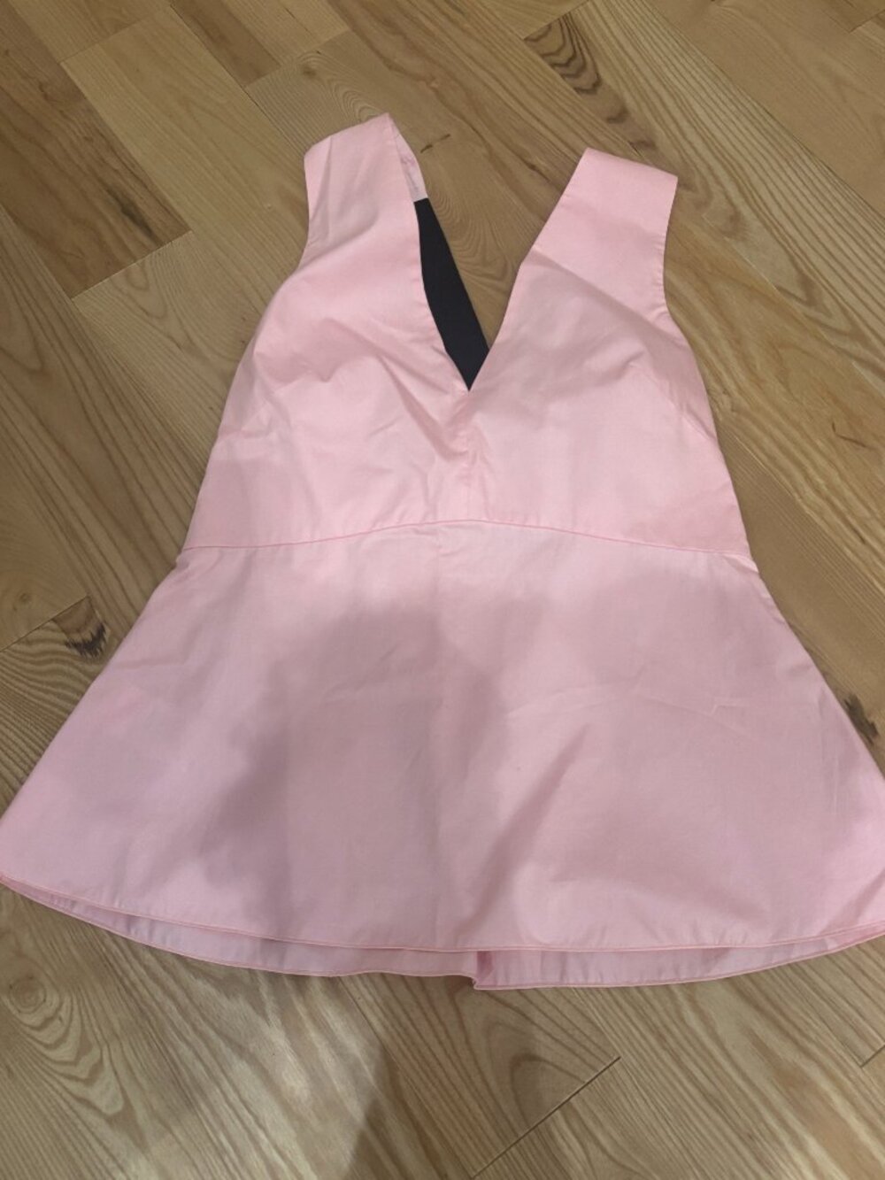 Tibi Sleeveless Pink Peplum Top | Women's 4